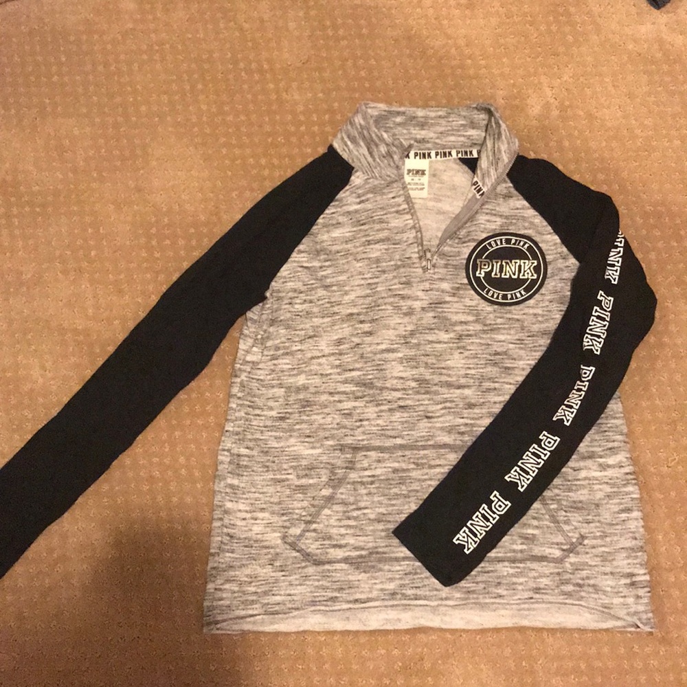 PINK 3/4 zip jacket